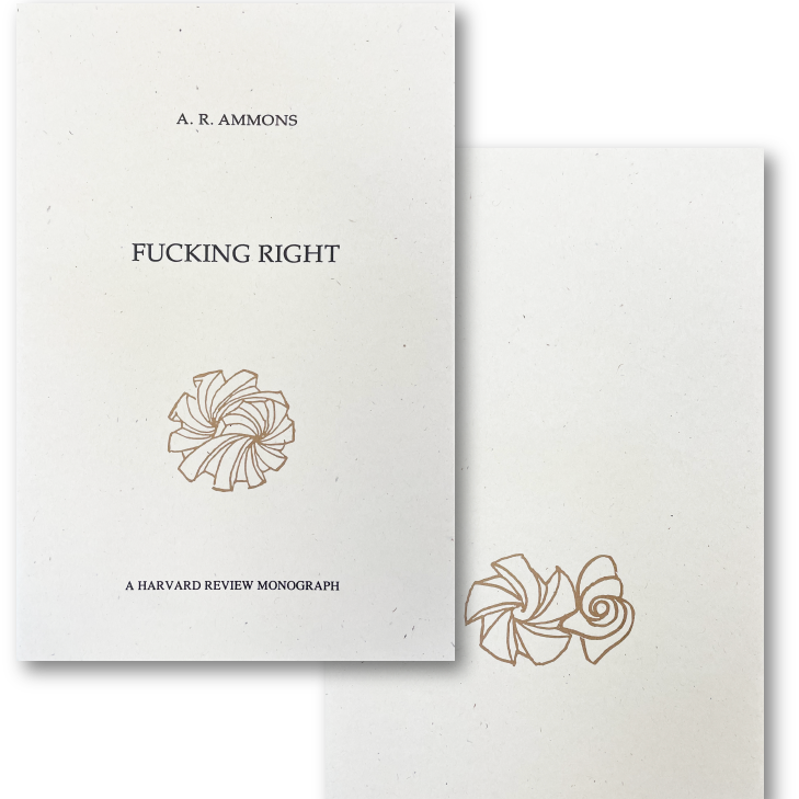 Fucking Right by A.R. Ammons