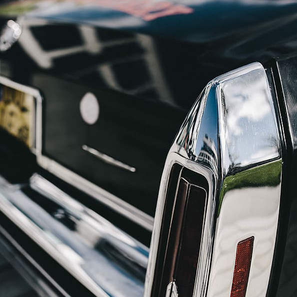 cadillac close up